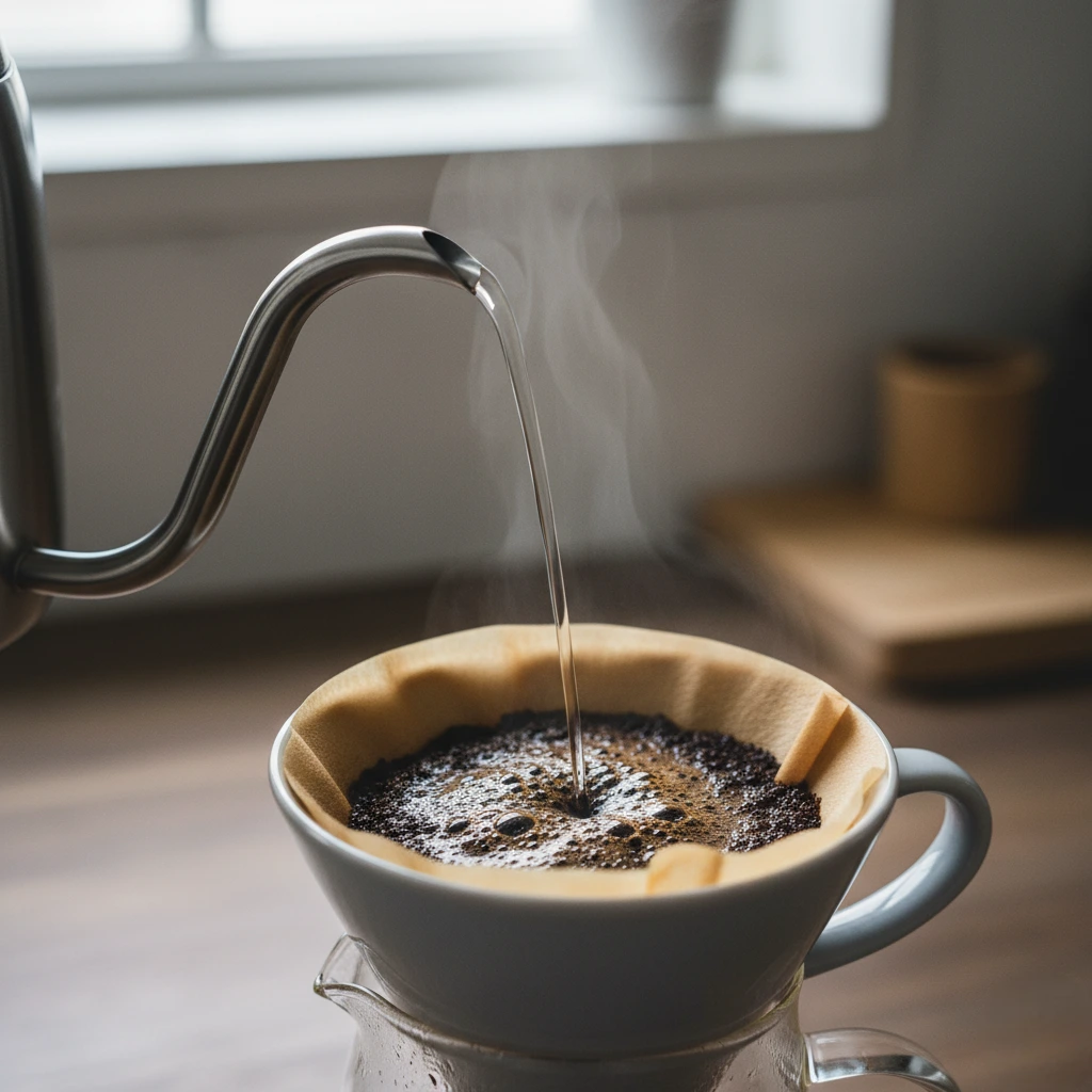 V60 pour-over technique